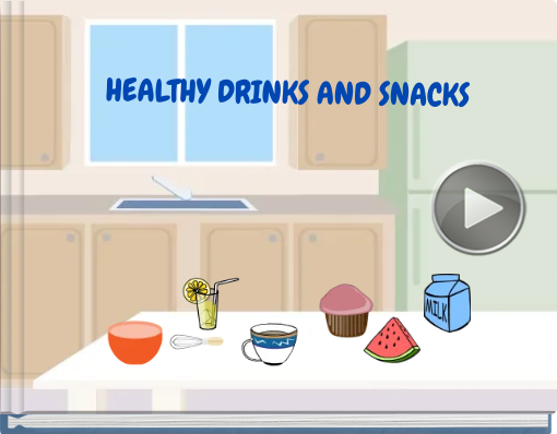 Book titled 'HEALTHY DRINKS AND SNACKS '