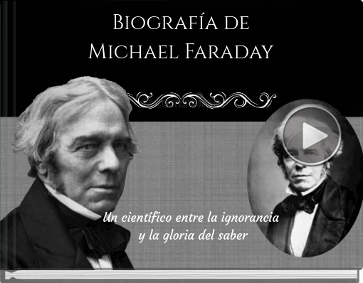 Book titled 'Biografía deMichael Faraday'