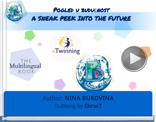 Book titled 'Pogled u budunostA SNEAK PEEK INTO THE FUTURE'