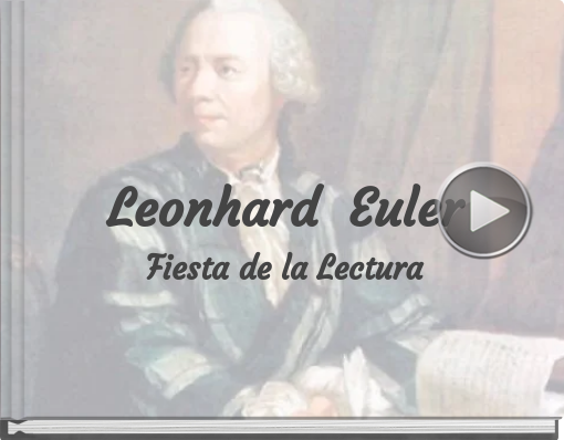 Book titled 'Leonhard  EulerFiesta de la Lectura'