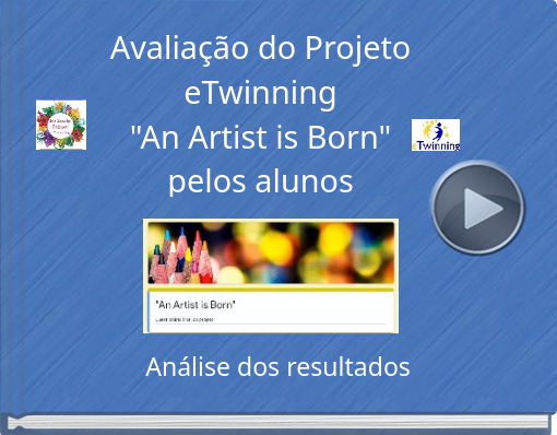 Book titled 'Avaliação do Projeto eTwinning 'An Artist is Born' pelos alunos'