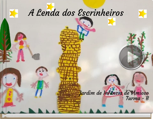 Book titled 'A Lenda dos Escrinheiros'