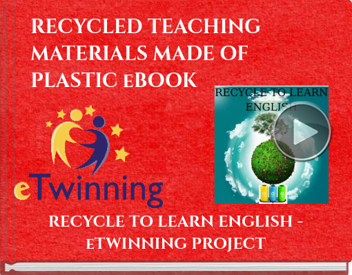 Book titled 'RECYCLED TEACHING MATERIALS MADE OF PLASTIC eBOOK'