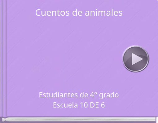 Book titled 'Cuentos de animales'