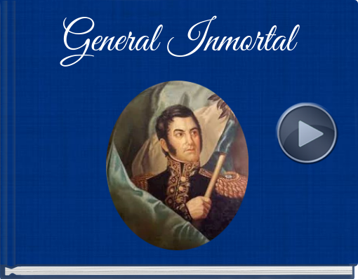 Book titled 'General Inmortal'