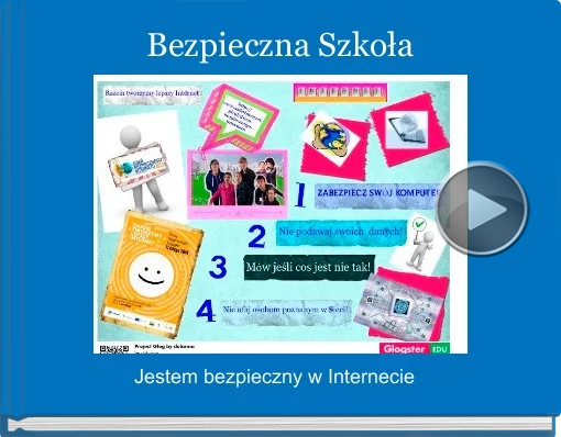 Book titled 'Bezpieczna Szkoła'