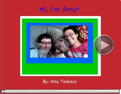 Book titled 'Hi, I'm Amy!'