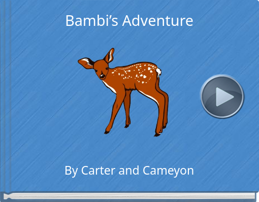 Book titled 'Bambi’s Adventure'