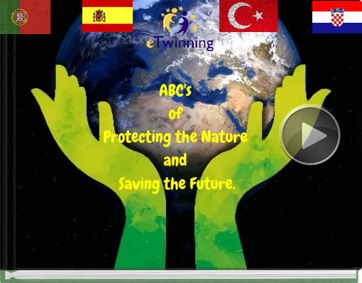 Book titled 'ABC's of Protecting the Nature and Saving the Future.'
