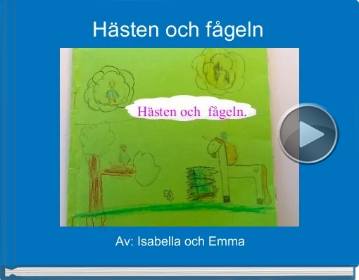 Book titled 'Hästen och fågeln'