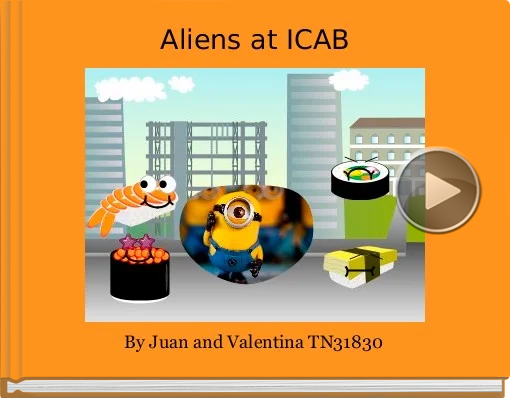 Book titled 'Aliens at ICAB'