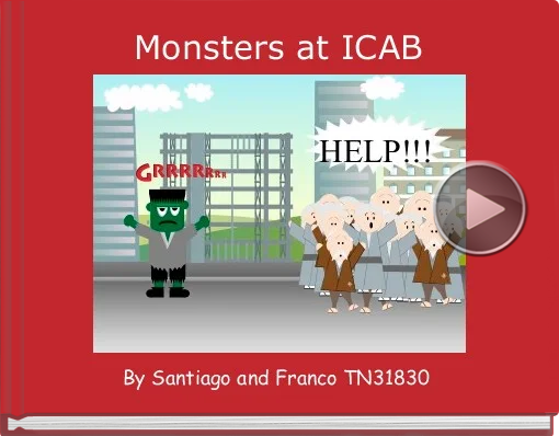Book titled 'Monsters at ICAB'