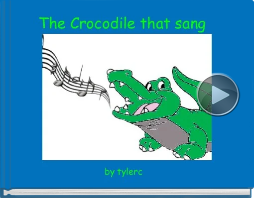 Book titled 'The Crocodile that sang'