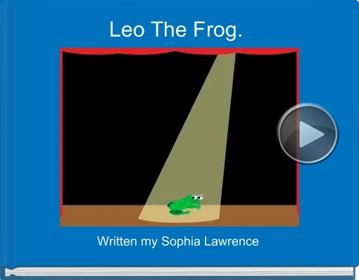 Book titled 'Leo The Frog.'