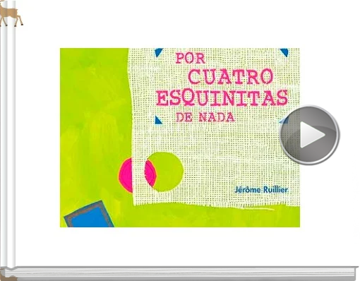 Book titled 'Por cuatro esquinitas de nada'