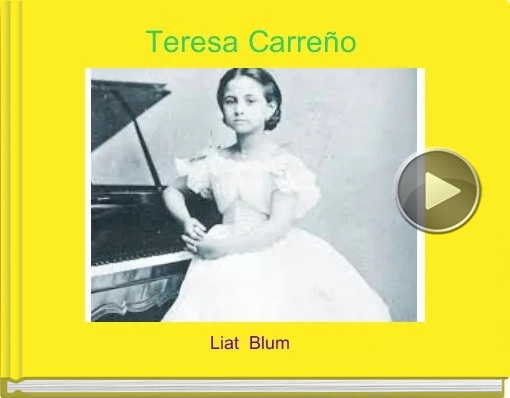 Book titled 'Teresa Carreño'