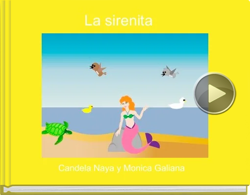 Book titled 'La sirenita'