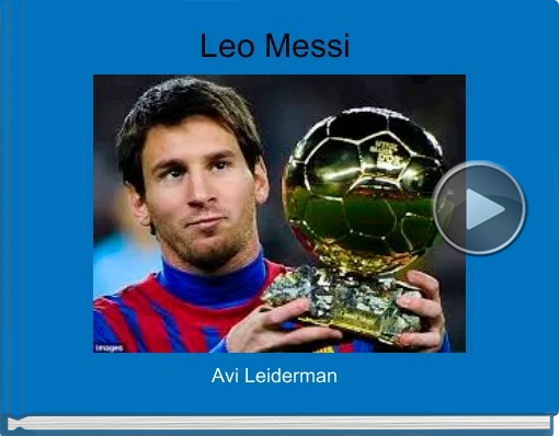 Book titled 'Leo Messi'