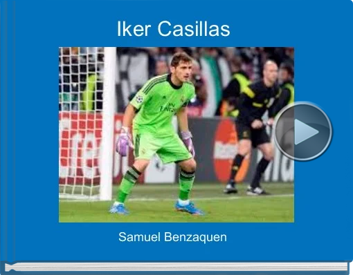 Book titled 'Iker Casillas'