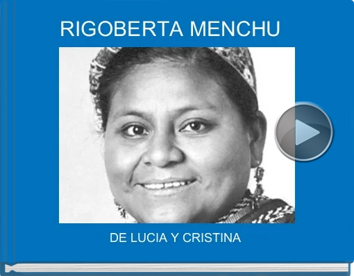 Book titled 'RIGOBERTA MENCHU'