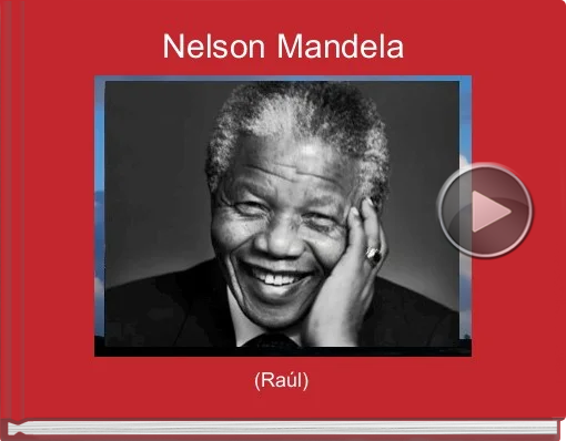 Book titled 'Nelson Mandela'