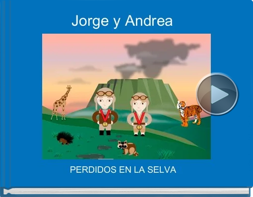 Book titled 'Jorge y Andrea'