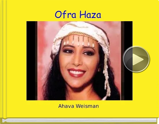 Book titled 'Ofra Haza'