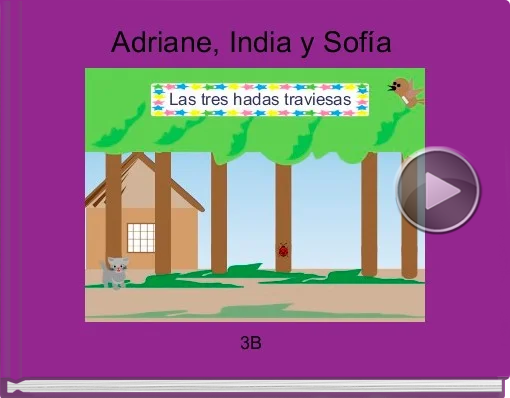 Book titled 'Adriane, India y Sofía'