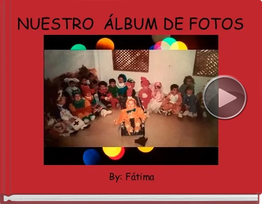 Book titled 'NUESTRO  ÁLBUM DE FOTOS'