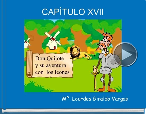 Book titled 'CAPÍTULO XVII'