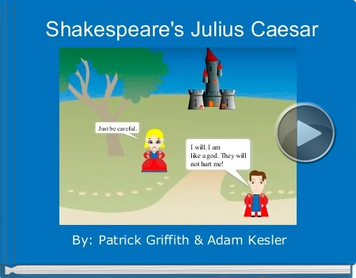 Book titled 'Shakespeare's Julius Caesar'