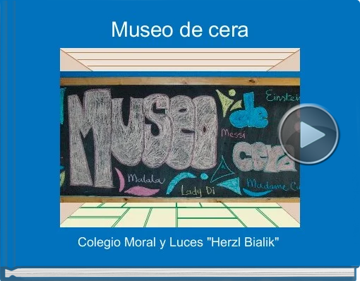 Book titled 'Museo de cera'