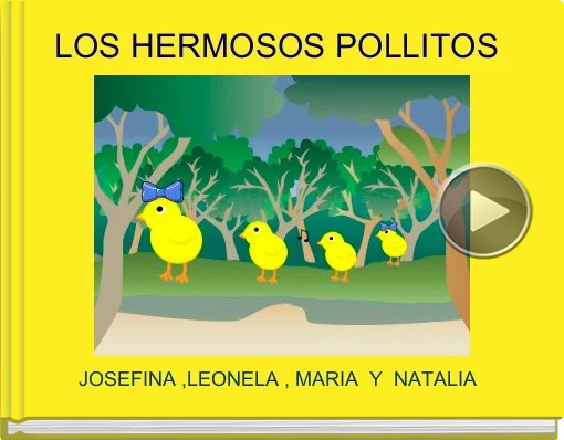 Book titled 'LOS HERMOSOS POLLITOS'