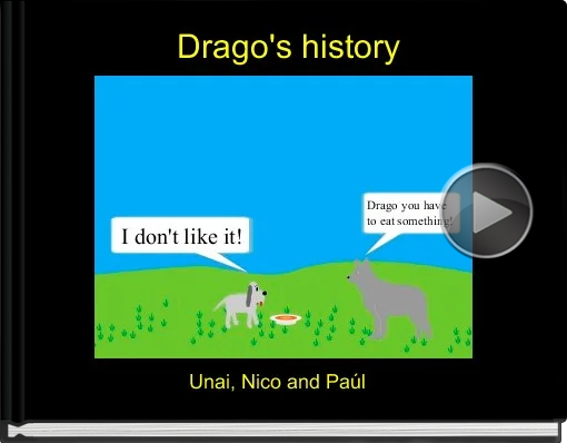 Book titled 'Drago's history'