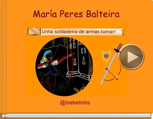 Book titled 'María Peres Balteira'