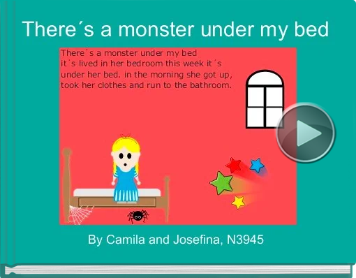 Book titled 'There´s a monster under my bed'