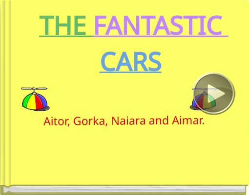 Book titled 'THE FANTASTIC CARS'