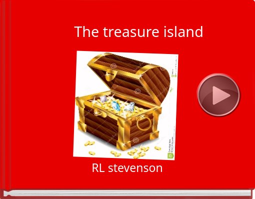 Book titled 'the  treasure  island'