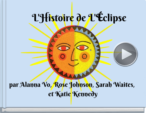 Book titled 'L'Histoire de L'Éclipse'