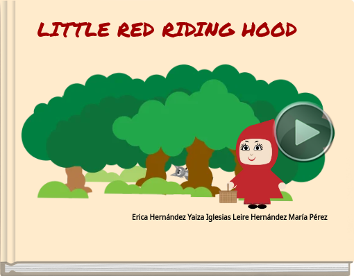 Book titled 'LITTLE  RED  RIDING  HOOD'
