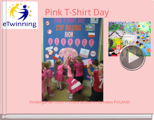 Book titled 'Pink T-Shirt Day'