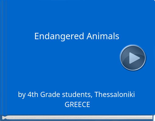 Book titled 'Endangered Animals'