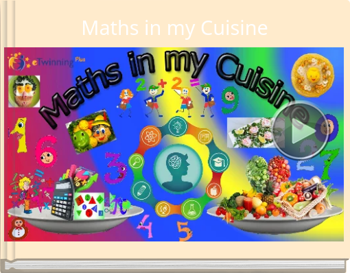 Book titled 'Maths in my Cuisine'