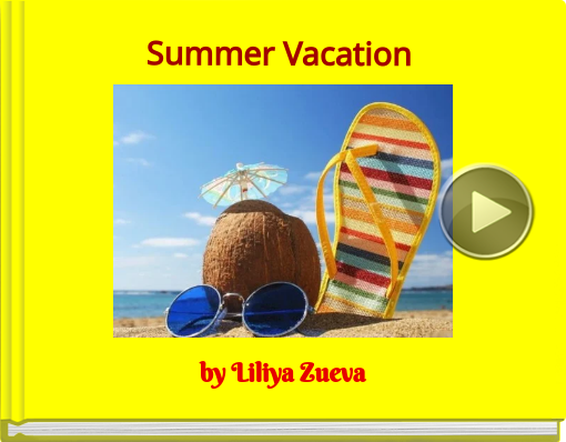 Book titled 'Summer Vacation'