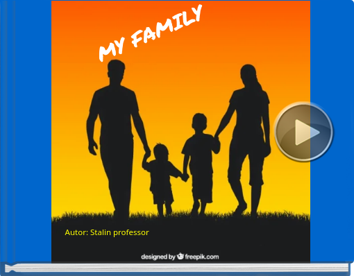 Book titled 'MY FAMILY'