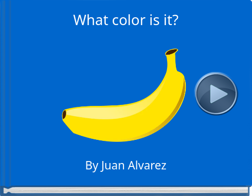 Book titled 'What color is it?'
