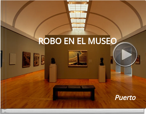 Book titled 'ROBO EN EL MUSEO'