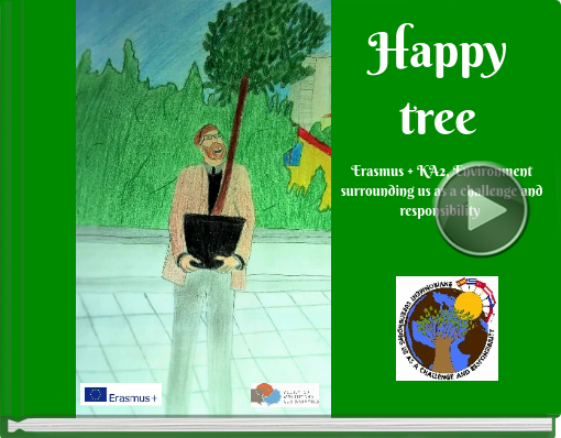 Book titled 'Happy tree'