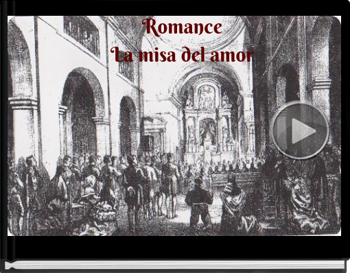 Book titled 'RomanceLa misa del amor'