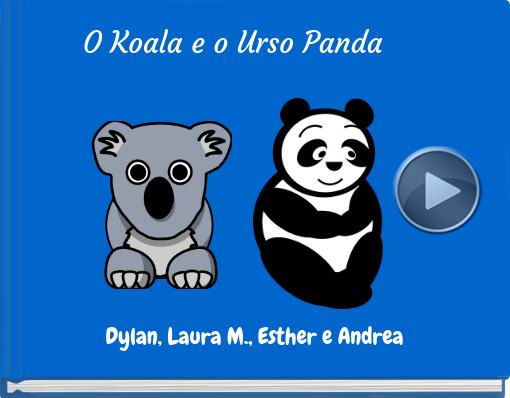 Book titled 'O Koala e o Urso Panda'